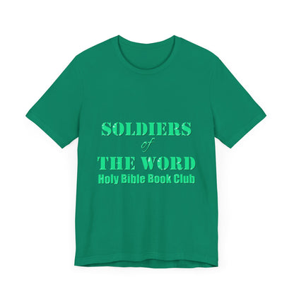 Soldiers of the Word: Holy Bible Book Club (Customizable T-Shirt)