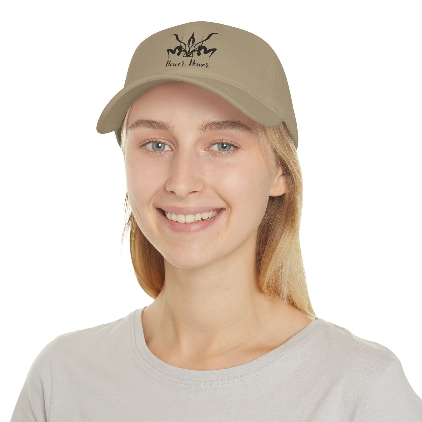 Flower Power Low Profile Baseball Cap