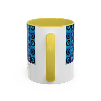 Psych My Mind Colorful Mugs by Jessica Holter