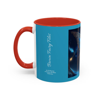 Blue Fairy Under Moon Mug (11oz)