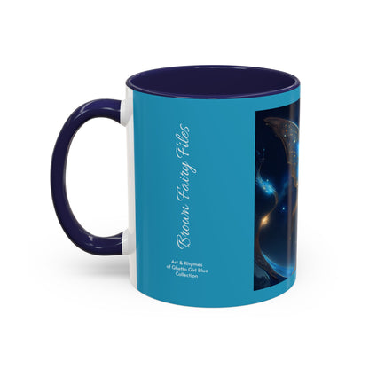 Blue Fairy Under Moon Mug (11oz)