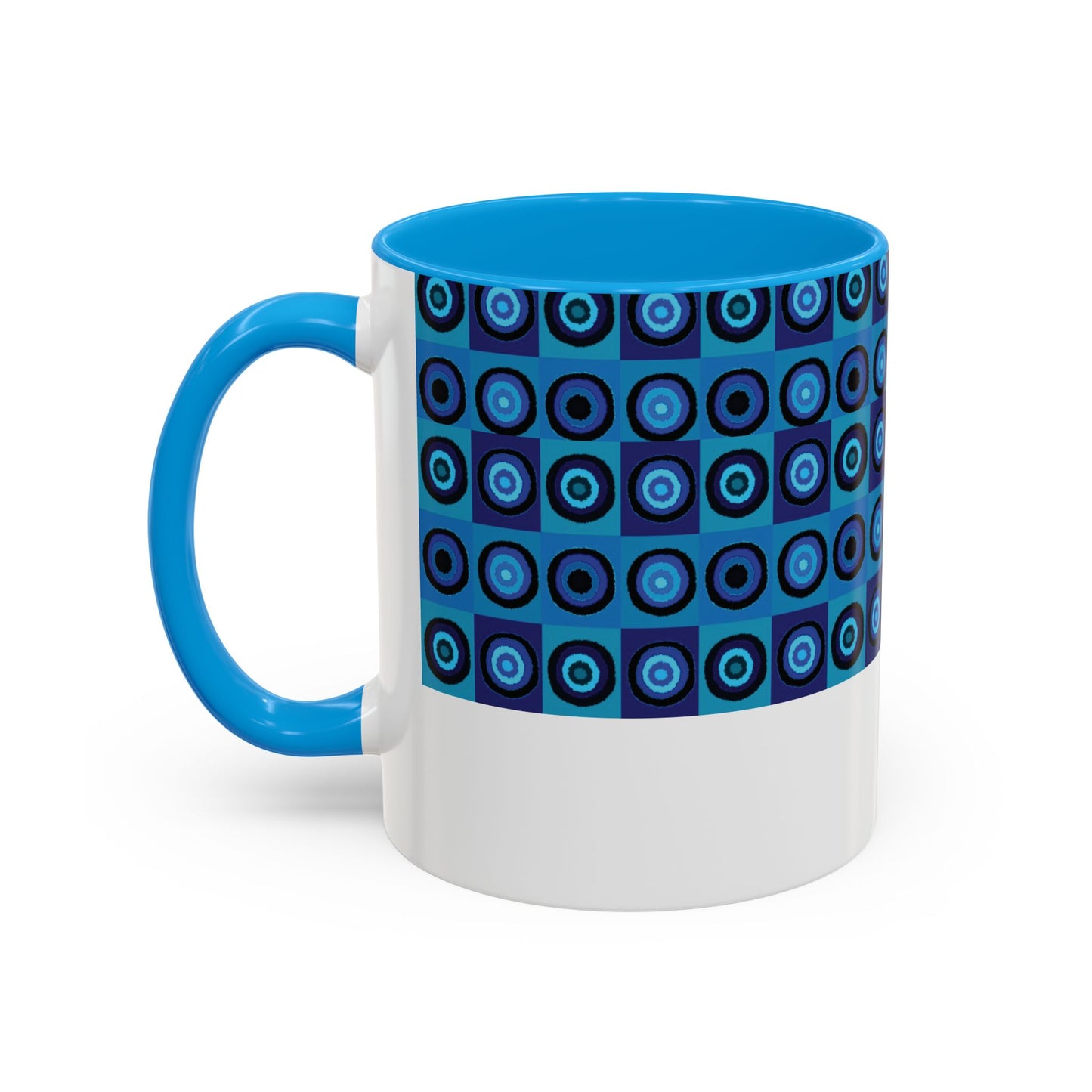 Psych My Mind Colorful Mugs by Jessica Holter