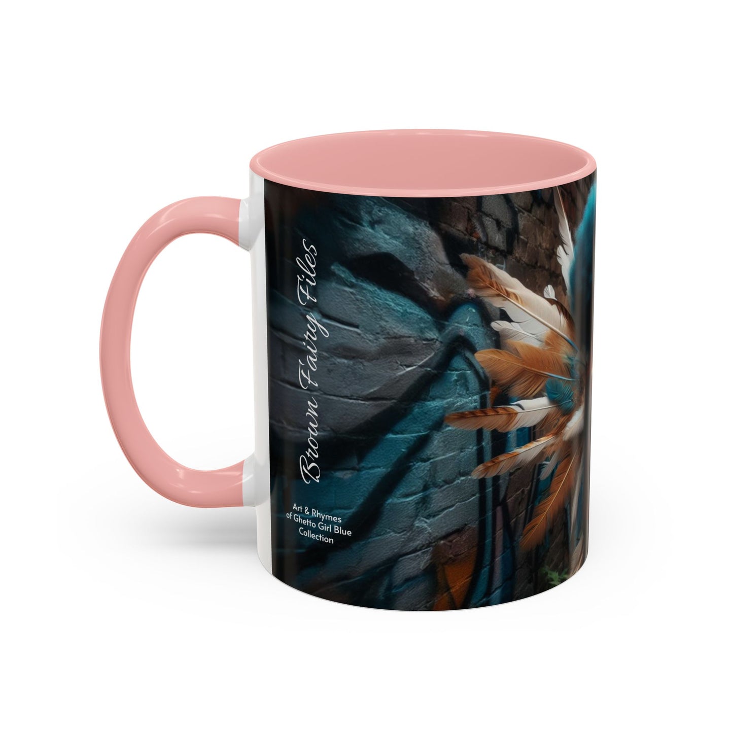 Blue-Haired Warrior Fairy Mug (11oz)