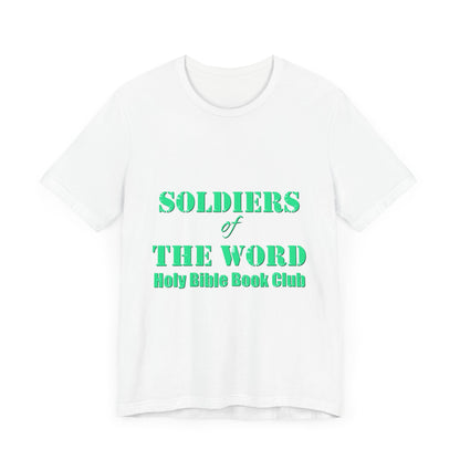 Soldiers of the Word: Holy Bible Book Club (Customizable T-Shirt)