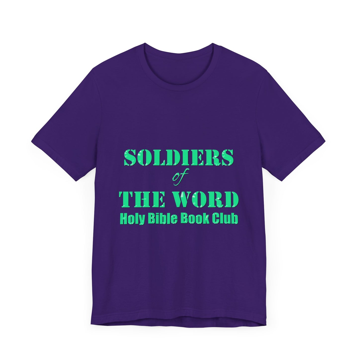 Soldiers of the Word: Holy Bible Book Club (Customizable T-Shirt)