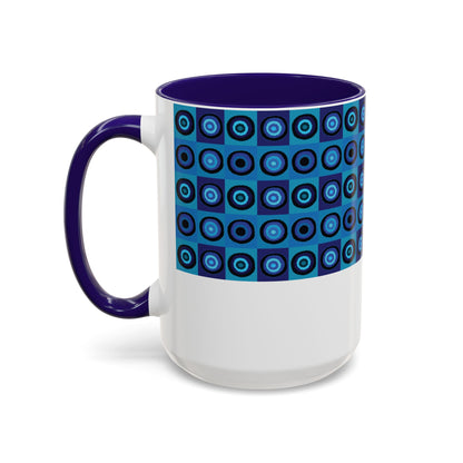 Psych My Mind Colorful Mugs by Jessica Holter