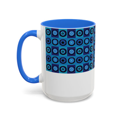 Psych My Mind Colorful Mugs by Jessica Holter