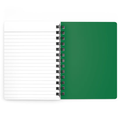 What Would Black Jesus Do? Spiral Bound Journal (Bright Green)