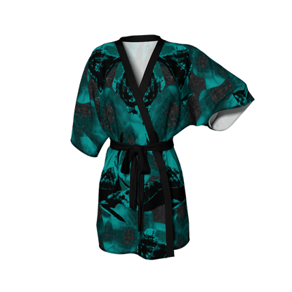 "Casually Turquoise" Kimono (Robe)